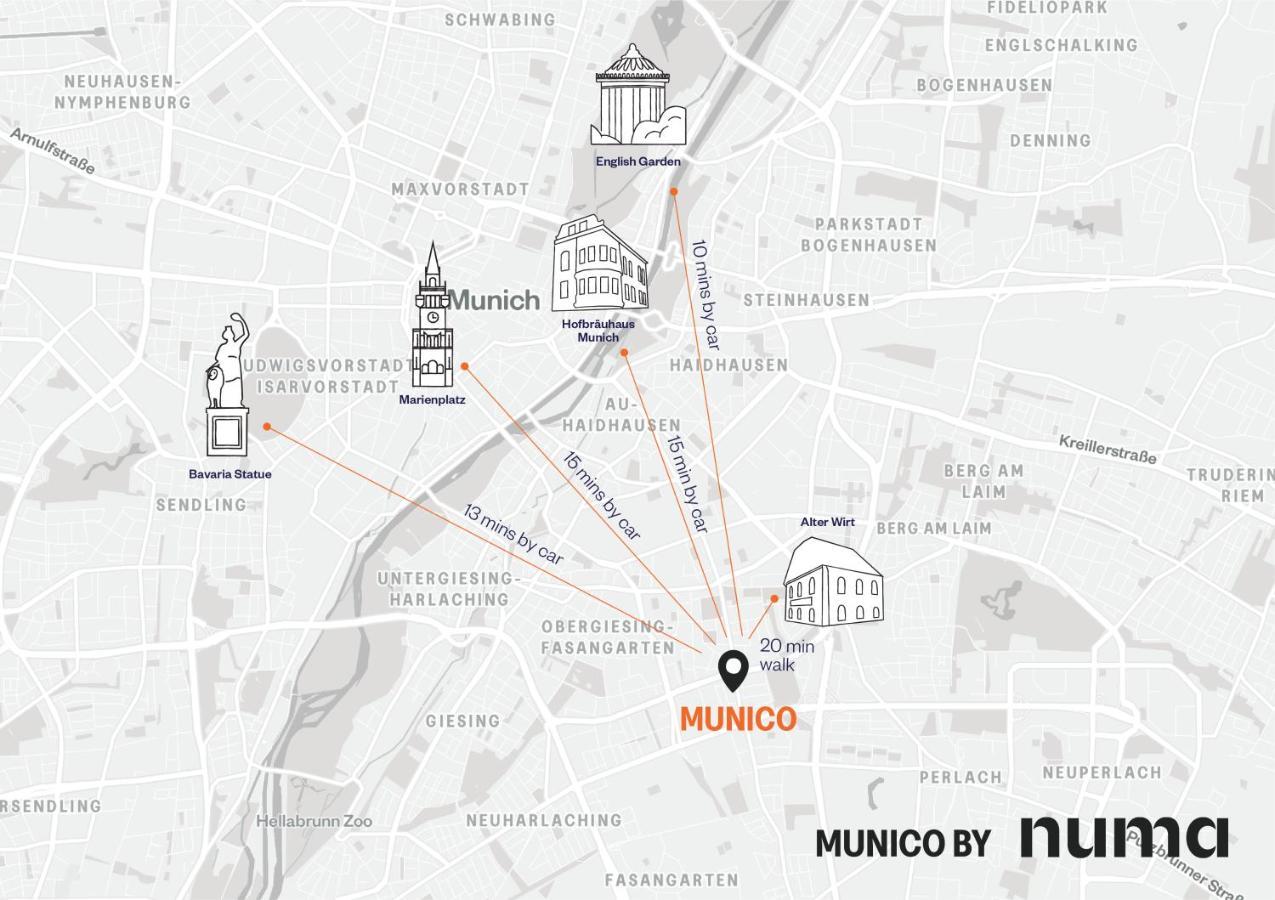 Numa Munich Munico Aparthotel ภายนอก รูปภาพ